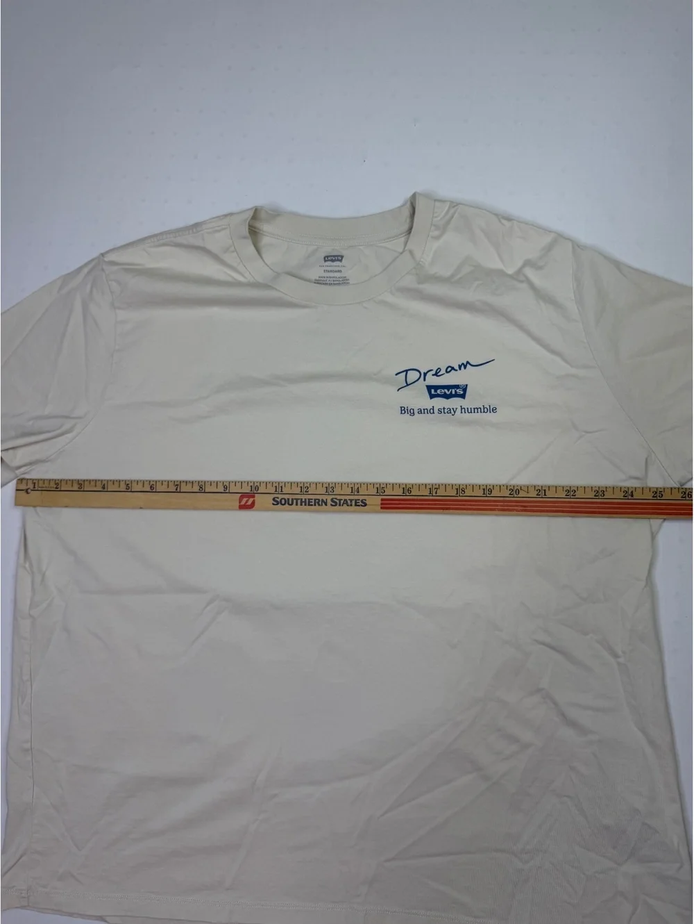 Levi's Graphic T-Shirt Off-White Cream 